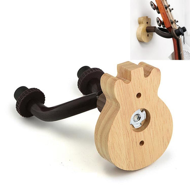 Deep Wood Grain Guitar Ukulele Wood Wall Hook