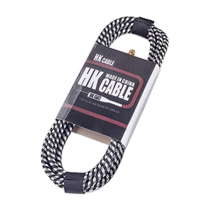 Wooden Guitar Bass Connection Cable Noise Reduction Audio Cable, Cable Length: 3m, Random Color Delivery