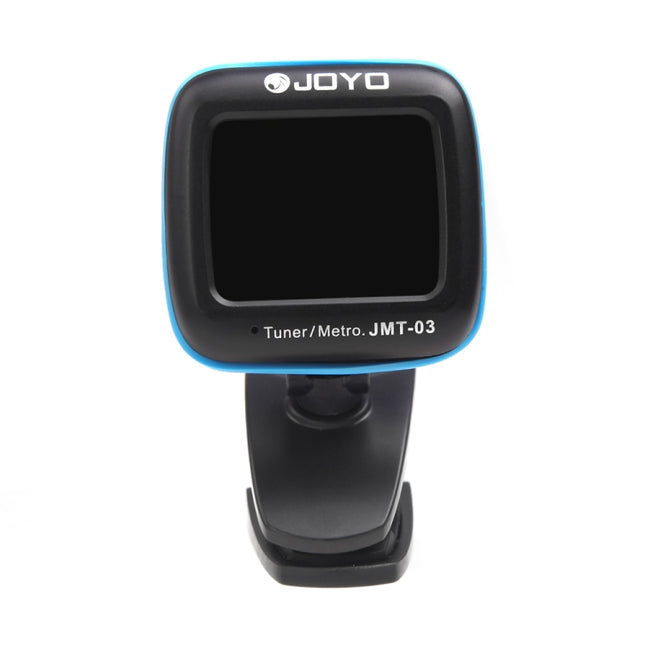 JOYO JMT-03 Portable Clip-on Guitar Tuner Metronome Supports MIC and CLIP Tuning Mode 2-in-1 360-Degree Rotating for Guitar Violin Ukulele, JMT-03