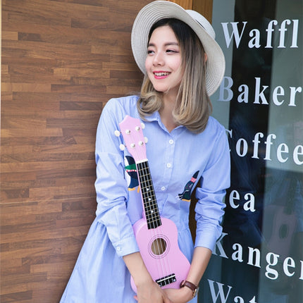 HM100 21 inch Basswood Ukulele Children Musical Enlightenment Instrument