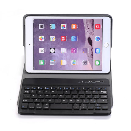 A03 Funda universal ultradelgada ABS con tapa horizontal para iPad mini 3/2/1 + teclado Bluetooth