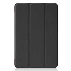 Custer Texture Horizontal Flip Smart PU Leather Case for iPad Mini 4 / Mini 5, with Sleep / Wake-up Function & Three-folding Holder, For iPad Mini 4 / Mini 5