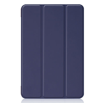 Custer Texture Horizontal Flip Smart PU Ledertasche für iPad Mini 4 / Mini 5, mit Sleep / Wake-up-Funktion und dreifach klappbarem Halter, für iPad Mini 4 / Mini 5