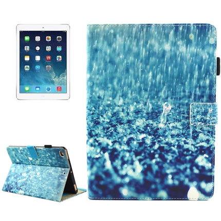 Para iPad mini 4 / mini 3 / mini 2 / mini Funda protectora de cuero con tapa horizontal con patrón universal con soporte, ranuras para tarjetas y función de suspensión, para iPad mini 4 / mini 3 / mini 2 / mini