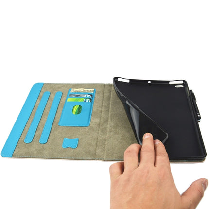 Para iPad mini 4 / mini 3 / mini 2 / mini Funda protectora de cuero con tapa horizontal con patrón universal con soporte, ranuras para tarjetas y función de suspensión, para iPad mini 4 / mini 3 / mini 2 / mini