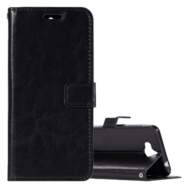 For Huawei  Y5 (2017) Crazy Horse Texture Horizontal Flip Leather Case with Holder & Card Slots & Wallet & Photo Frame