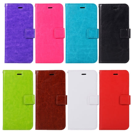 For Huawei  Y5 (2017) Crazy Horse Texture Horizontal Flip Leather Case with Holder & Card Slots & Wallet & Photo Frame