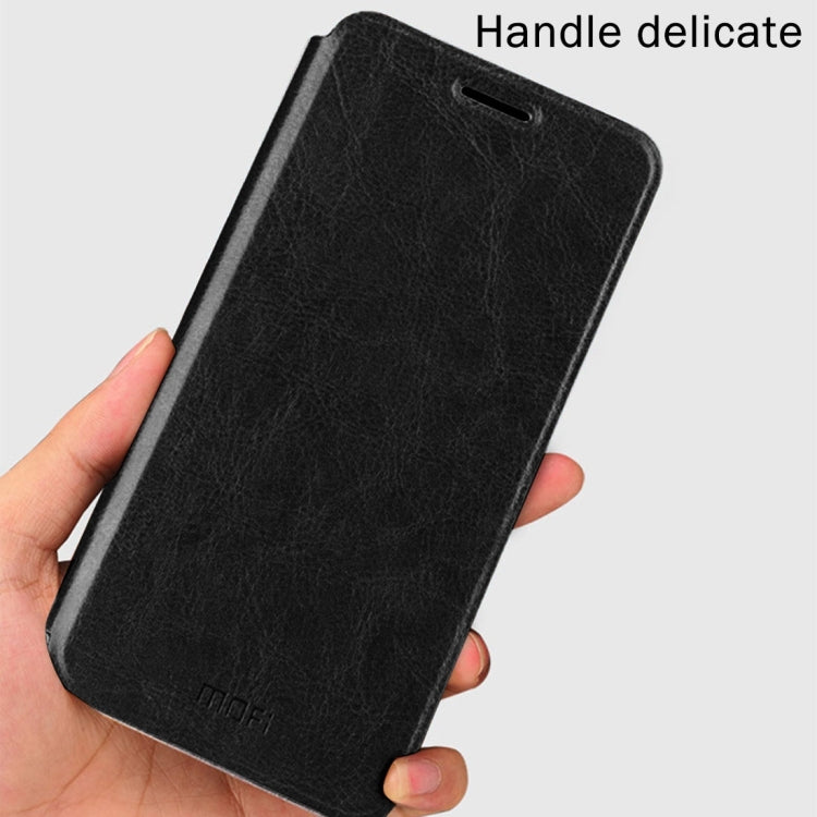MOFI for Lenovo Lemon K10 Crazy Horse Texture Horizontal Flip Leather Case with Holder