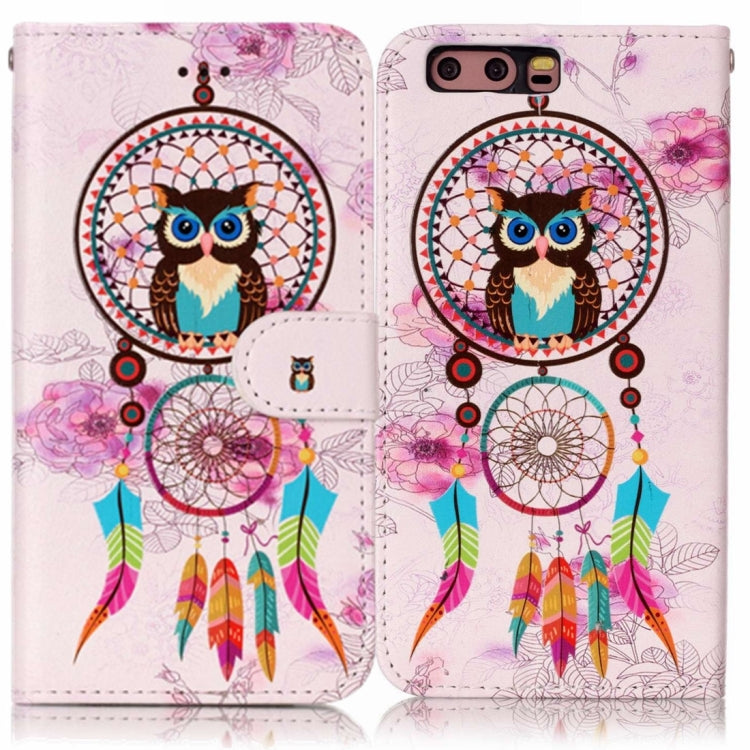 For Huawei  P10 Gloss Oil Embossed Flower Elephant Pattern Horizontal Flip Leather Case with Holder & Card Slots & Wallet & Photo Frame