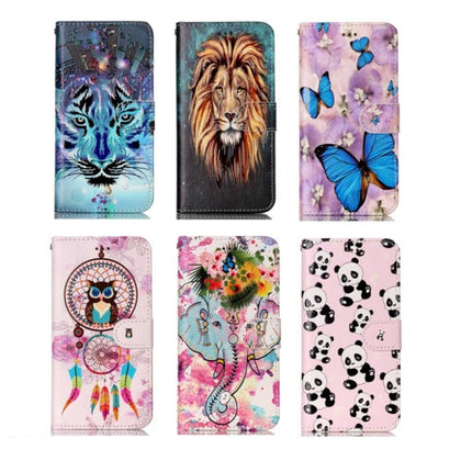 For Huawei  P10 Gloss Oil Embossed Flower Elephant Pattern Horizontal Flip Leather Case with Holder & Card Slots & Wallet & Photo Frame