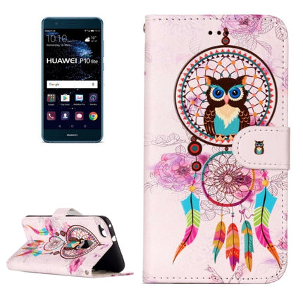 For Huawei  P10 Lite Gloss Oil Embossed Panda Pattern Horizontal Flip Leather Case with Holder & Card Slots & Wallet & Photo Frame