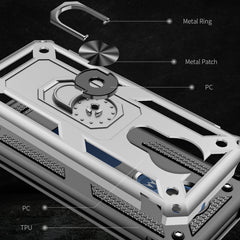 Armor Shockproof TPU + PC Protective Case for Motorola Moto G7 Power, with 360 Degree Rotation Holder