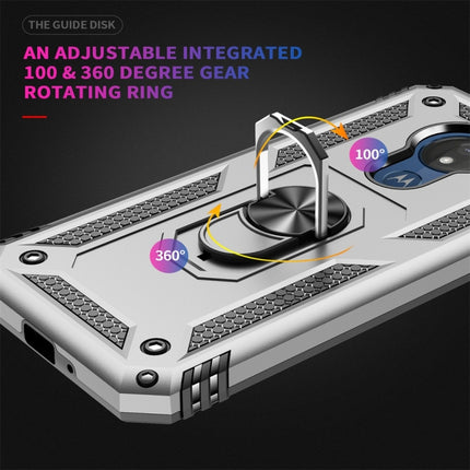 Armor Shockproof TPU + PC Protective Case for Motorola Moto G7 Power, with 360 Degree Rotation Holder