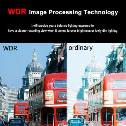 MT-80 3.0 inch 140 Degrees Wide Angle HD Video Motorcycle Dual  Camera DVR, Support TF Card (32GB Max), MT-80