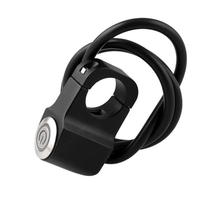 MB-BS001-R Motorcycle Motorcycle Switches 22mm Handlebar Mount Switch Headlight Hazard Brake Light Power Switch with Indicator Light