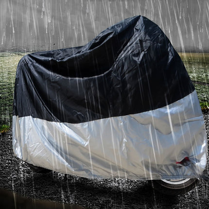 210D Oxford Cloth Motorcycle Electric Car Rainproof Dust-proof Cover, Size: XXL, Size: XXL