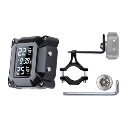 M6 Anti-vibration Motorcycles Tire Pressure Monitor with Anti-theft Screw Holder, M6 Anti-vibration