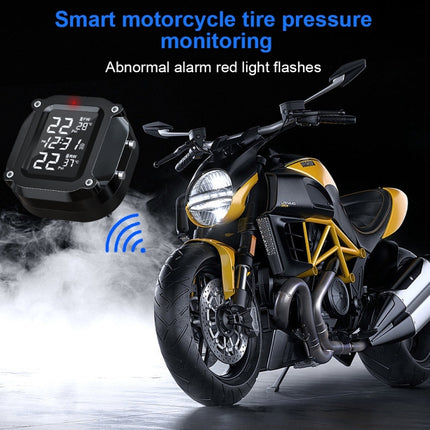 M6 Anti-vibration Motorcycles Tire Pressure Monitor with Anti-theft Screw Holder, M6 Anti-vibration