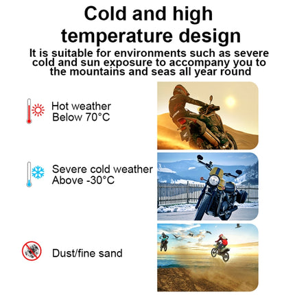 M6 Anti-vibration Motorcycles Tire Pressure Monitor with Anti-theft Screw Holder, M6 Anti-vibration