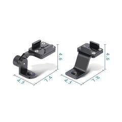 Soporte de teléfono de aleación para manillar de motocicleta RUIGPRO para cámara deportiva GoPro/ Insta360/DJI OSMO