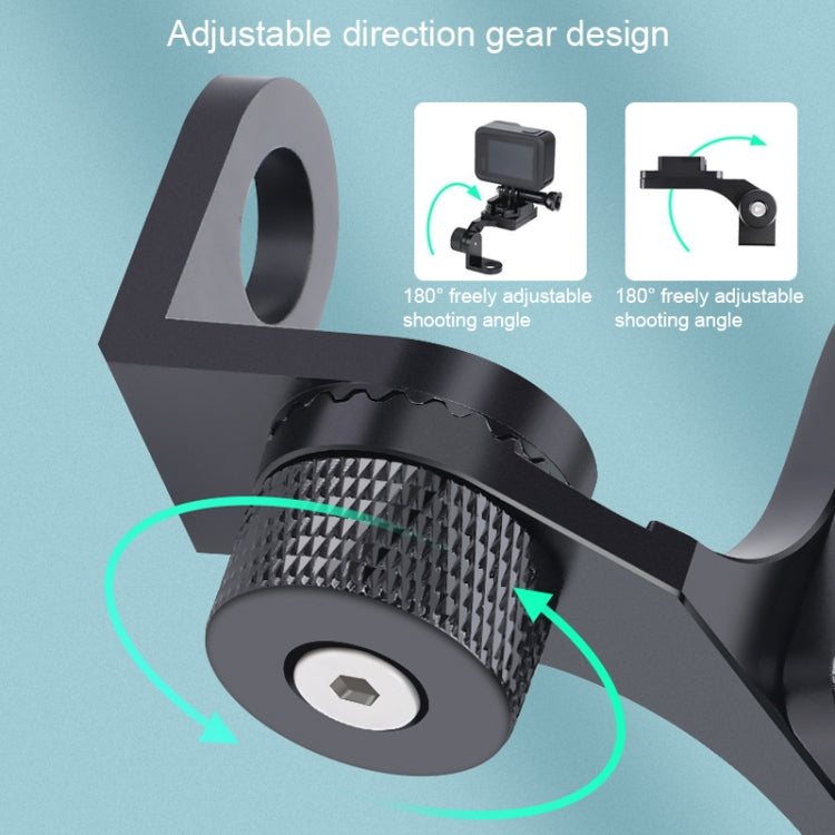 Soporte de teléfono de aleación para manillar de motocicleta RUIGPRO para cámara deportiva GoPro/ Insta360/DJI OSMO