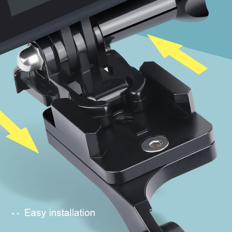 Soporte de teléfono de aleación para manillar de motocicleta RUIGPRO para cámara deportiva GoPro/ Insta360/DJI OSMO