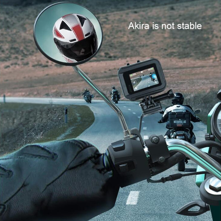 Soporte de teléfono de aleación para manillar de motocicleta RUIGPRO para cámara deportiva GoPro/ Insta360/DJI OSMO