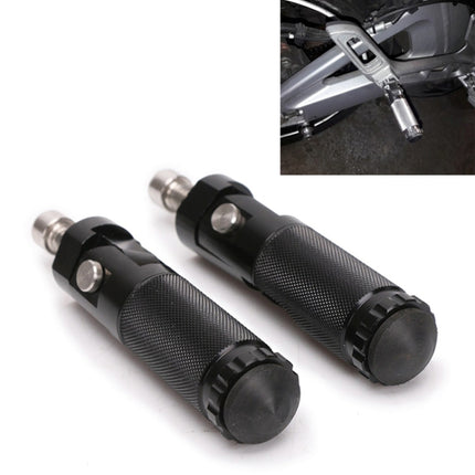 Speedpark 1 Pair Universal Folding Footrests Footpegs Foot Rests Pegs Rear Pedals Set 8mm Install Bolts