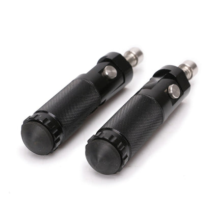 Speedpark 1 Pair Universal Folding Footrests Footpegs Foot Rests Pegs Rear Pedals Set 8mm Install Bolts