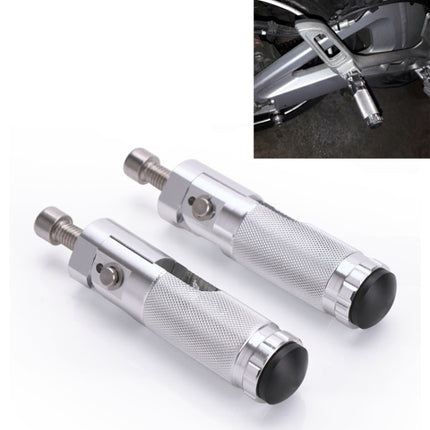 Speedpark 1 Pair Universal Folding Footrests Footpegs Foot Rests Pegs Rear Pedals Set 8mm Install Bolts