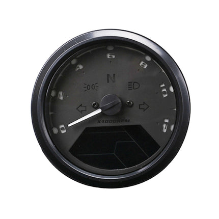 Universal Motorcycle Retro Modified Instrument Odometer LCD Instrument Assembly, Retro Instrument Odometer