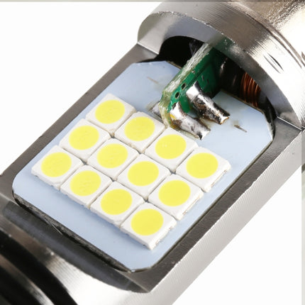 H4 DC12V / 7.4W Motorcycle LED Headlight with 24LEDs SMD-3030 Lamp Beads, H4 Style 2 (White Light), H4 Style 2 (Yellow + White)