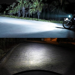 PX15D DC12V / 7.4W Motorcycle LED Headlight with 24LEDs SMD-3030 Lamp Beads