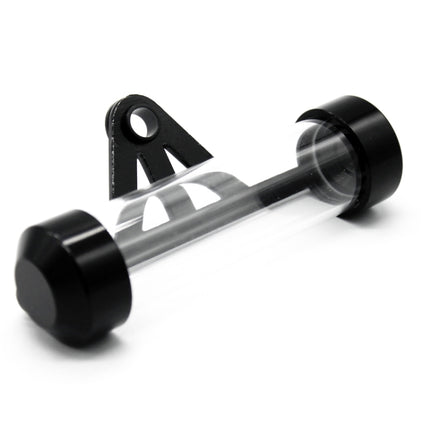 MP1001 Motorcycle Paper Car License Plate Placement Tube Waterproof Motorcycle Tax Tube Cylindrical Disc Paper Holder Air Vehicle License Plate Frame for Motorcycles