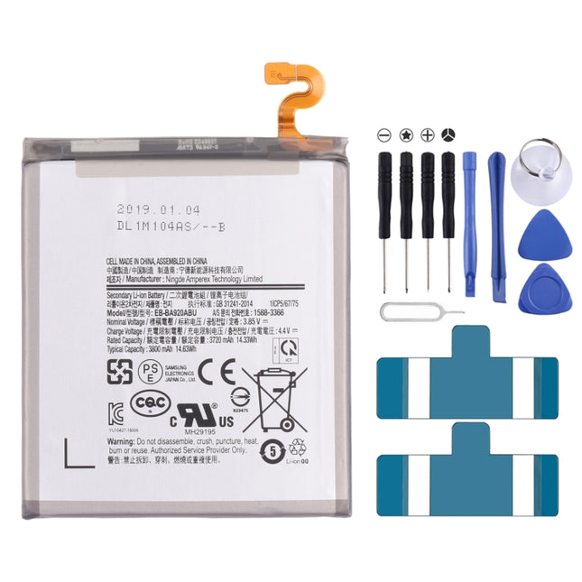 Original 3800mAh EB-BA920ABU Li-ion Battery Replacement for Samsung Galaxy A9 2018 SM-A920 / A9 Star Pro / A9s, For Samsung Galaxy A9 2018