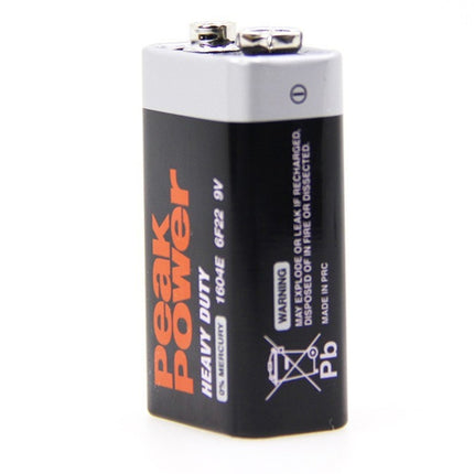 Original 9V Battery Peak Power 9 VOLTS Extra Heavy Duty Battery
