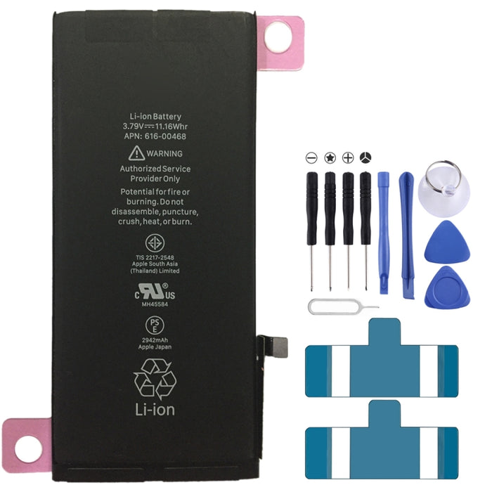 2942mAh Li-ion Battery for iPhone XR, For iPhone XR