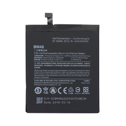BM48 4000mAh for Xiaomi Note 2 Li-Polymer Battery, For Xiaomi Note 2