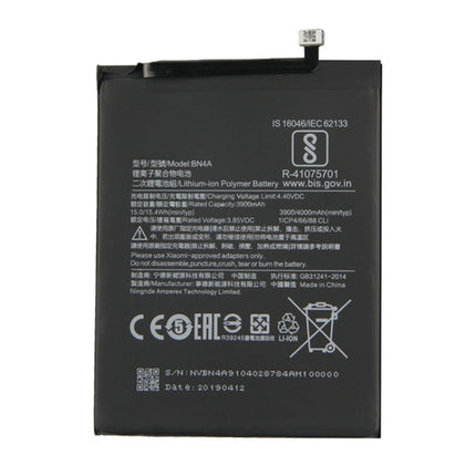 BN4A 3900mAh Li-Polymer Battery for Xiaomi Redmi Note 7 / Note 7 Pro, For Xiaomi Redmi Note 7