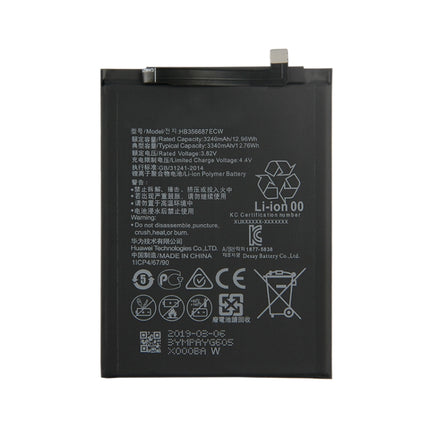 Li-ion Polymer Battery for Huawei Nova 2 Plus / Nova 2s / Mate 10 Lite /  Nova 3i / Nova 4e /Honor 7X / P30 Lite, For Nova 2 Plus