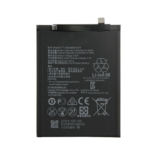 Li-ion Polymer Battery for Huawei Nova 2 Plus / Nova 2s / Mate 10 Lite /  Nova 3i / Nova 4e /Honor 7X / P30 Lite, For Nova 2 Plus