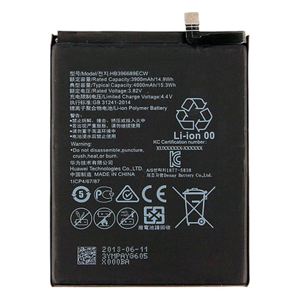 HB396689ECW Li-ion Polymer Battery for Huawei Mate 9 / Mate 9 Pro / Honor 8C / Y9 (2018), For Mate 9 Pro