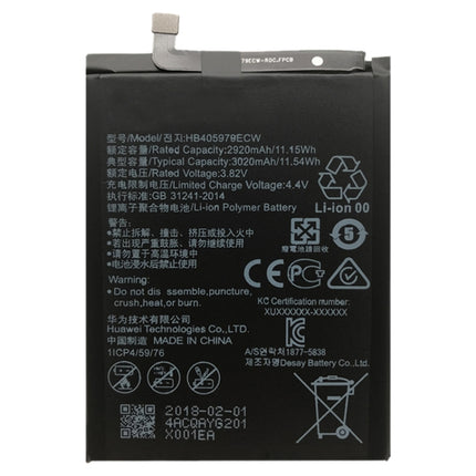 HB405979ECW Li-ion Polymer Battery for Huawei Nova / Enjoy 6S / Honor 6C / Y5 2017 / P9 Lite, For Nova
