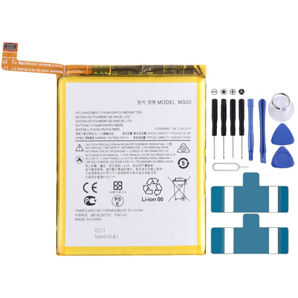 For Motorola Moto G9 Plus XT2087-1 5000mAh Replacement Li-Polymer Battery MG50, For Motorola Moto G9 Plus