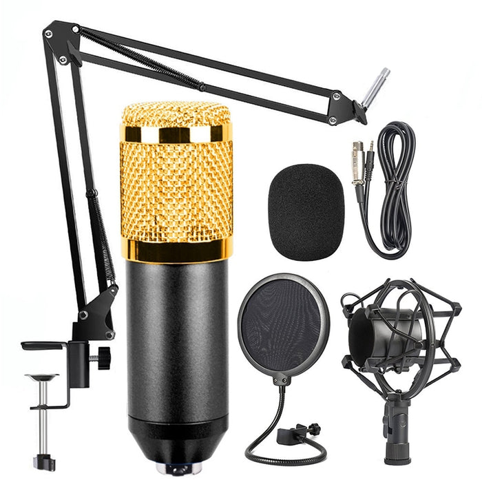 BM-800 Network K-Song Spezielles High-End-Mikrofonset mit Metall-Spinnhalterung, BM800 Kit Schwarz, BM800 Kit Pink, BM800 Kit Blau, BM800 Kit Weiß
