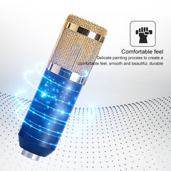 BM-800 Network K-Song Dedicated High-end Metal Shock Mount Microphone Set, BM800 Kit Blue, BM800 Kit White, BM800 Kit Black, BM800 Kit Pink