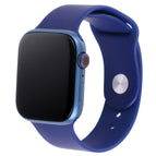 For Apple Watch Series 7 41mm Black Screen / Blue