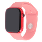 For Apple Watch Series 7 41mm No Watchband Black Screen / Red