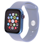 For Apple Watch Series 7 45mm No Watchband Color Screen / Blue