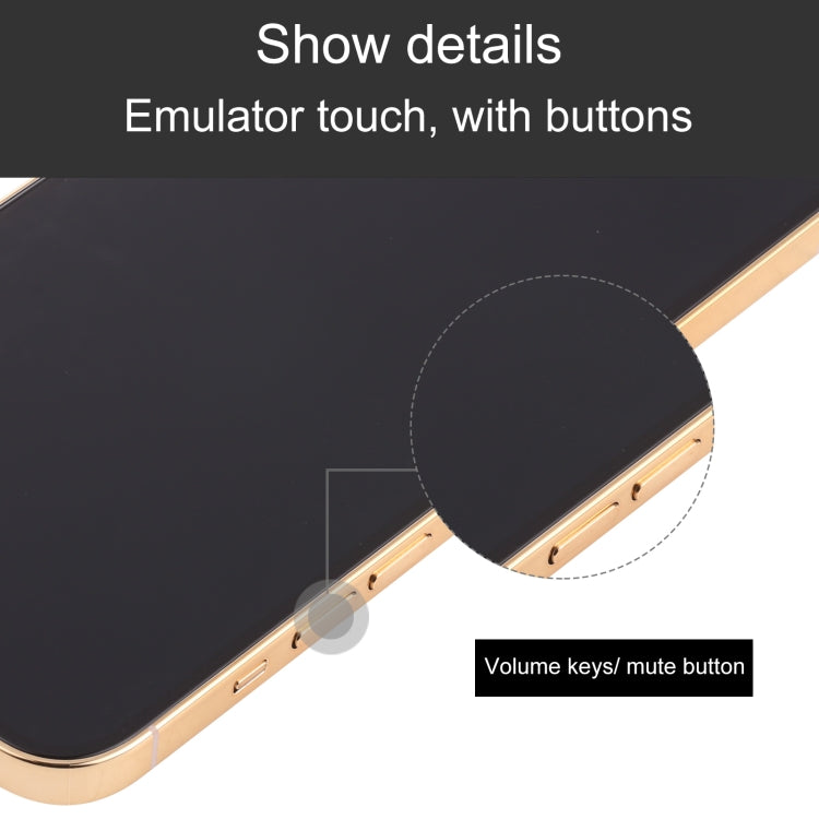 For iPhone 13 Pro Max Black Screen Non-Working Fake Dummy Display Model